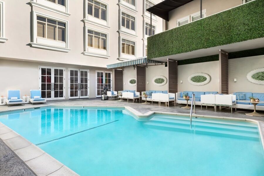 Mosaic Hotel Beverly Hills Los Angeles Zewnętrze zdjęcie